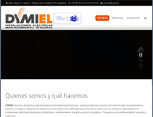 Tablet Screenshot of dymiel.es